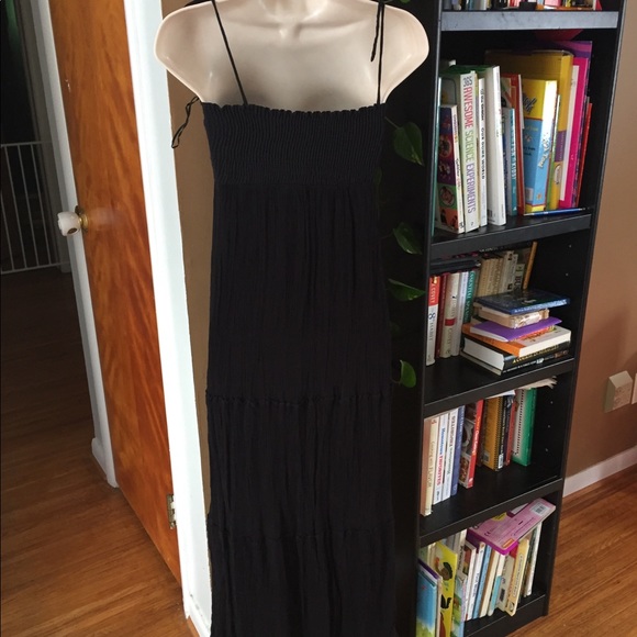 Zara Black Long Maxi Dress - Picture 5 of 6